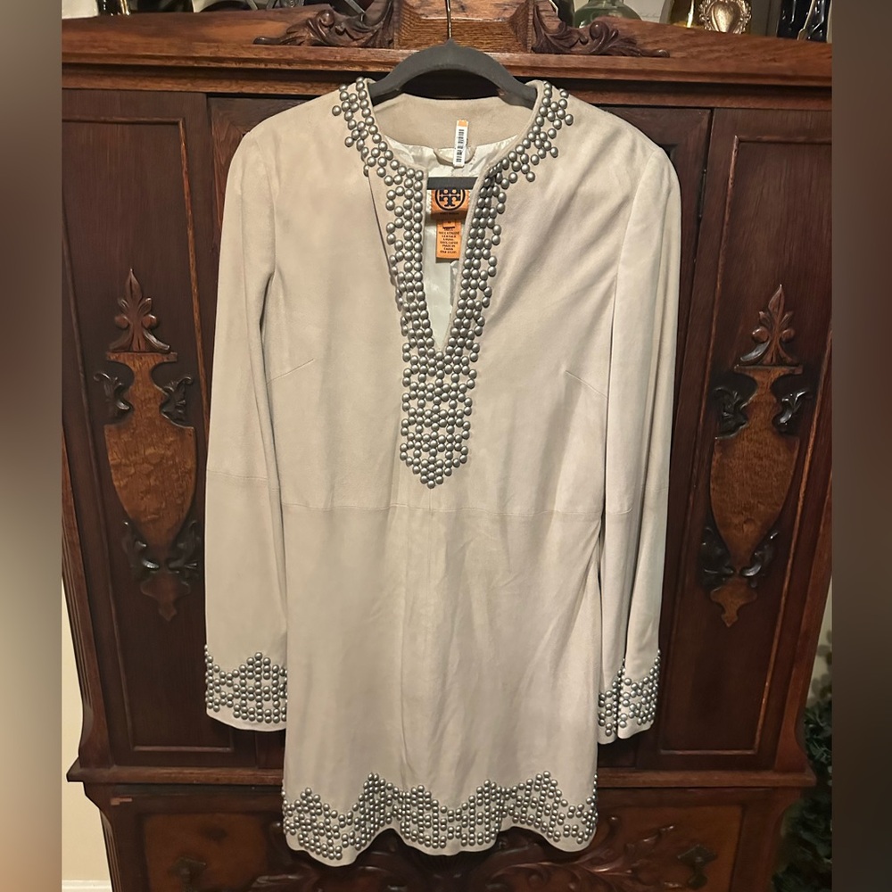 Tory Burch Suede Studded Dress